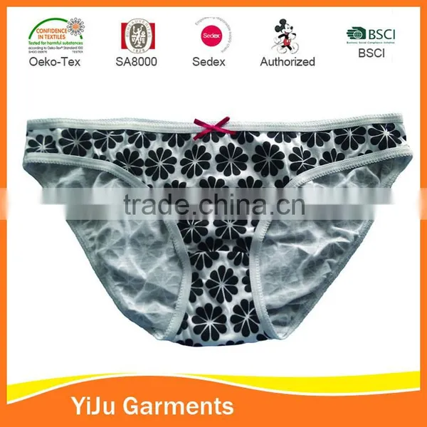 Printed Women Red Rose Panties,red Hot Panties,red Cotton Panties