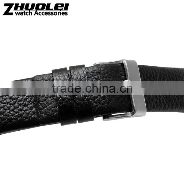 Luxury Real Alligator 28*24mm DS Leather Watch Bracelet Leather Watch Strap photo-3