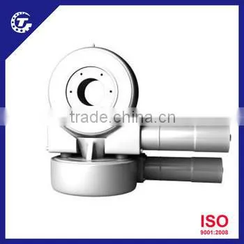 (Elevation)17 Inch Dual Axis 24VDC Motor Enclosed Slewing Drive With Single Flange for 50KV Solar Sytstem photo-2