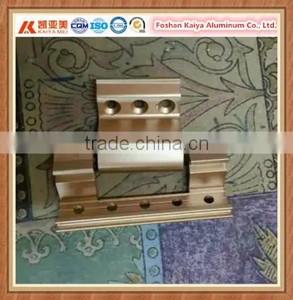 Aluminum Hinge for Door Window Cabinet With Wood Grain Effect photo-4