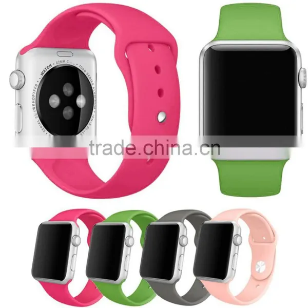 China 2016 Cheap Watch Strap for Apple Watch Silicone Watch Band With Wholesale Price photo-4