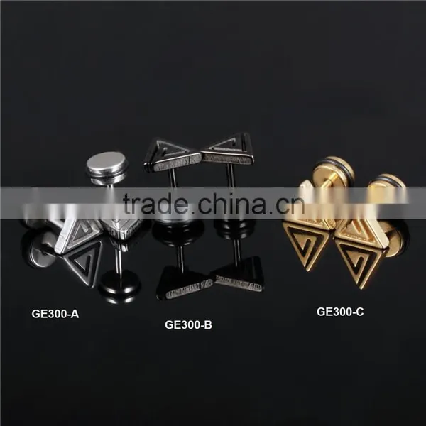 Hot Selling Product Professional Manufacturer Steel Triangle Shaped Earrings Quality Choice photo-2