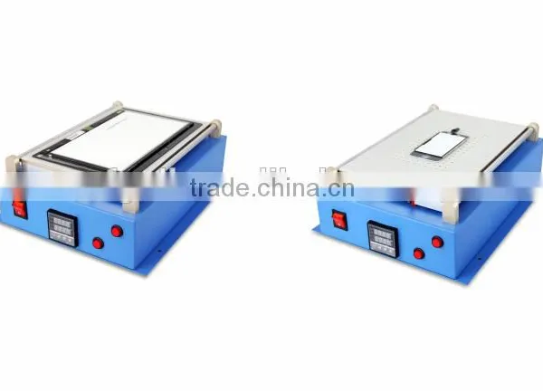 Metal Body Built-in Vacuum Pump Mobile Phone LCD Touch Screen Separator Machine Max 12inch Lens Glass Repair + 100m Cutting Wire photo-4