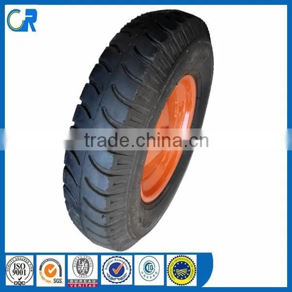 Cheap Inflatable Pneumatic 400-8 Air Rubber Wheel for Wheelbarrow photo-4
