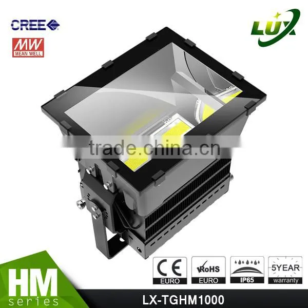 5 Years Warranty, UL Approved #481383, Gymnasium Lights, Meanwell Driver, Copper Heatpipe, 500W LED High Mast Light photo-3