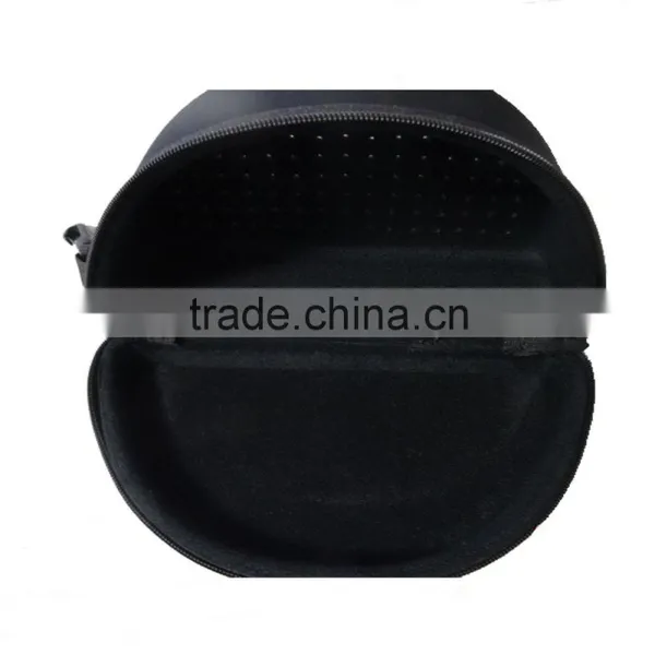 Black Multispandex Logo Prited Hard EVA Sunglasses Case photo-3