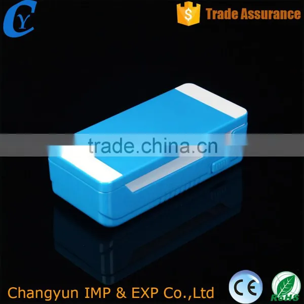 2016 New LED Table Desk Plastic Rechargable Lamp Blue photo-4