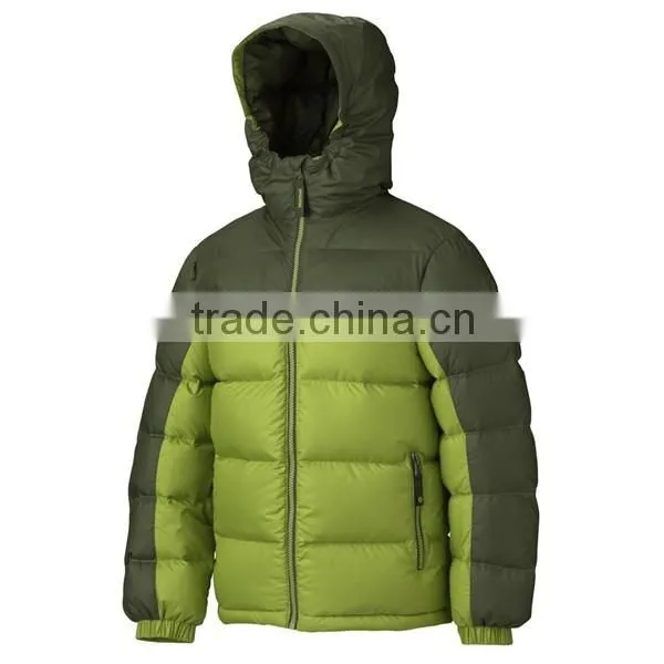 OEM padded down jacket men