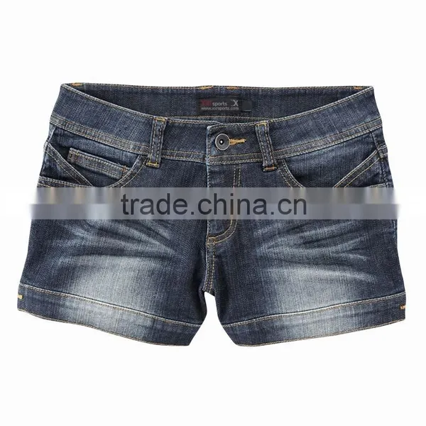 Women Girl Jeans Shorts photo-3