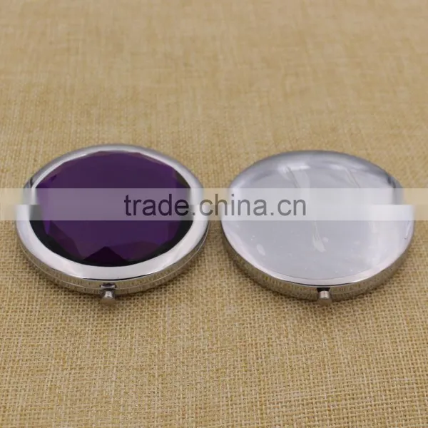 Wedding Gift Hand Mirror Square Crystal Makeup Mirror photo-6
