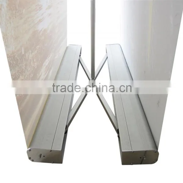 Double Sided Retractable A-frame Roll up Banner Display Stand photo-4