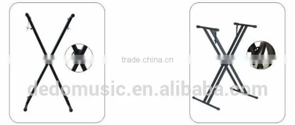 Professional Musical Instrument Stand Metal Piano X Keyboard Stand photo-3