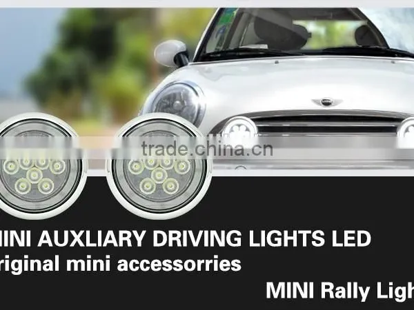 CE RoHS E-mark Approval for MINI Led Driving Light Led Rally Light (Chrome/ Smoke) photo-6