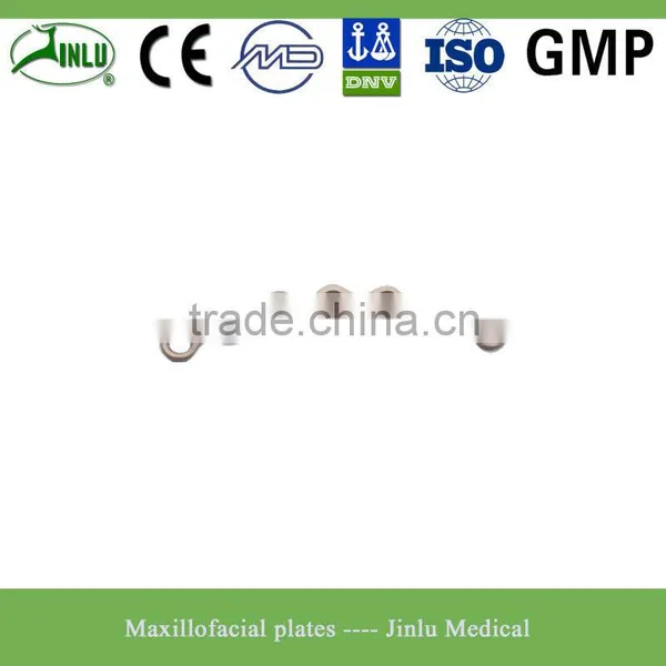 Maxillofacial plate arc shape