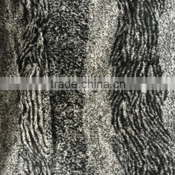 100% polyester knitted faux fur fabric