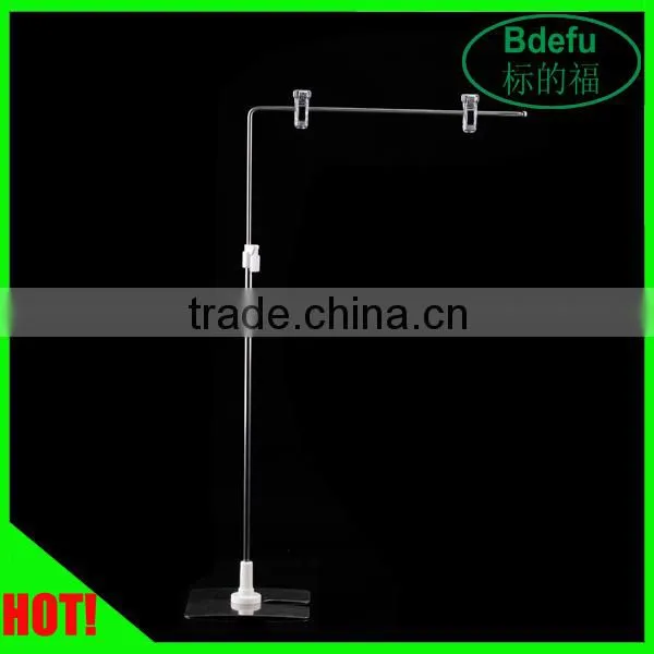 Metal Wire Display Rack Promotion Paper Display Clip