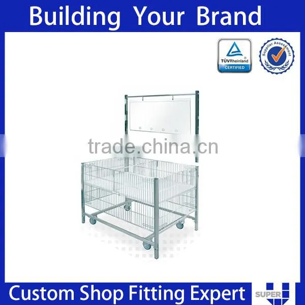 Supermarket Metal Wire Potato Chip Display Rack photo-5