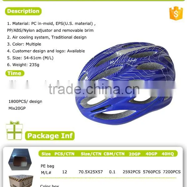 Good Qality CE Bike Helmet Popular Model in Thailand photo-5