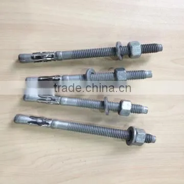 Carbon Steel Chemical Anchor Bolts M20 Galvanized photo-4