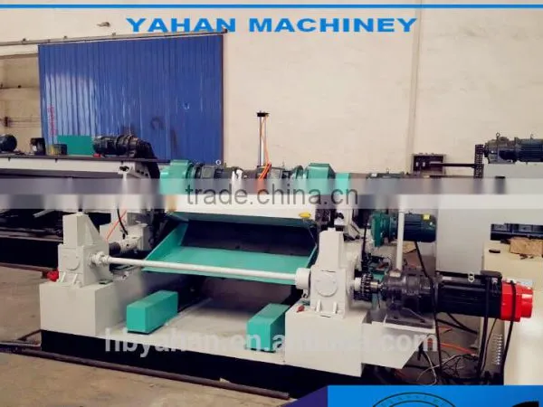 Factory : Cnc Plywood Veneer Rotary Peeling Machine / Plywood Veneer Peeler Machine photo-4