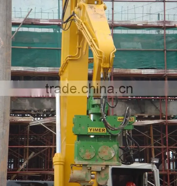 YIMER EMV645 Construction Machinery Pile Driver Excavator Hydraulic Vibro Hammer
