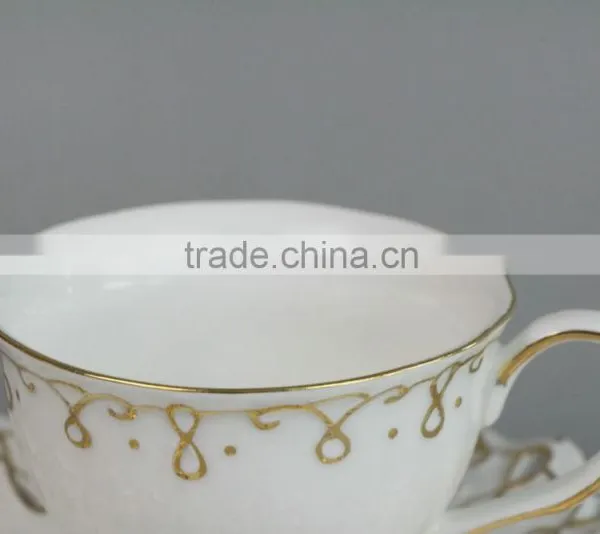 Handmade Ceramic Coffee Cup, 4.5'' Coffee Cup, 200 ml Coffee Cup With Saucer photo-4