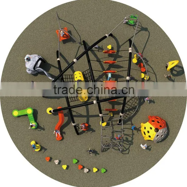 KAIQI Metal Playground Children Outdoor Playground Kids Gym Playing Equipment KQ50110A photo-2