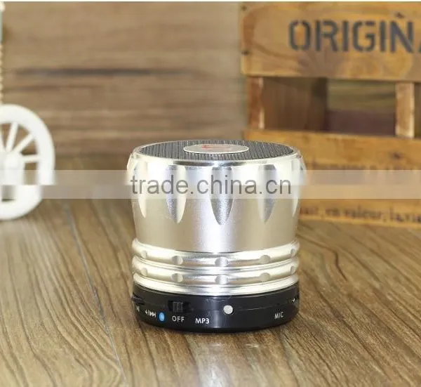 Factory Direct New Mini Portable Speaker Bluetooth Speaker Portable Small Steel Gun photo-6