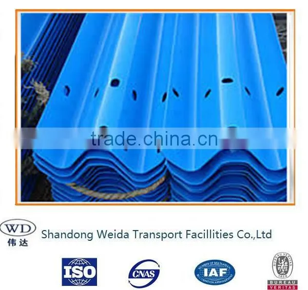 Double / Triple Wave Q235 Highway Corrugated Guardrail photo-6