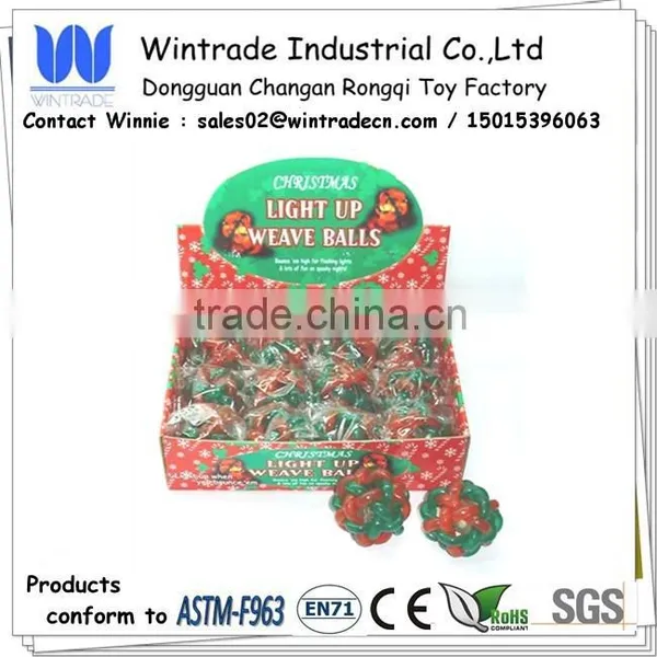 65MM Christmas Light up Weave Balls