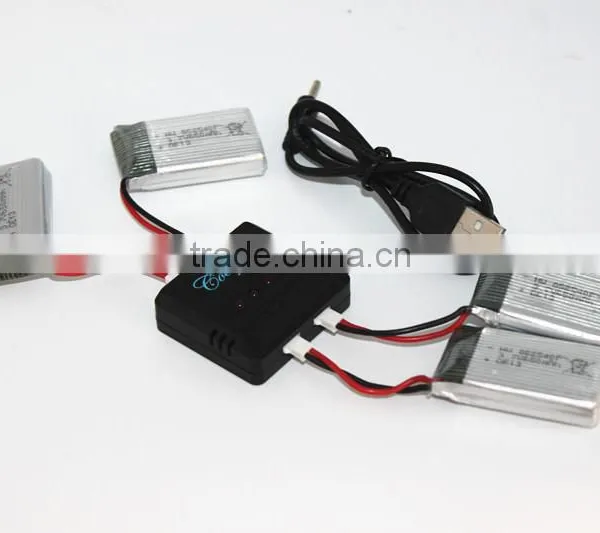 2016 Quadcopter High Rate RC Airplane Li-po Battery for RC Model 4*Lithium Battery + Balance Battery Charger photo-5