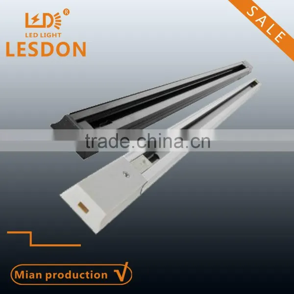 4 Wires Aluminum Linear Track Light Track Rail 50cm 100cm 200cm