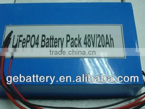 High Discharge Rate Lipo Battery 48v 20ah Battery for Electric Scooters