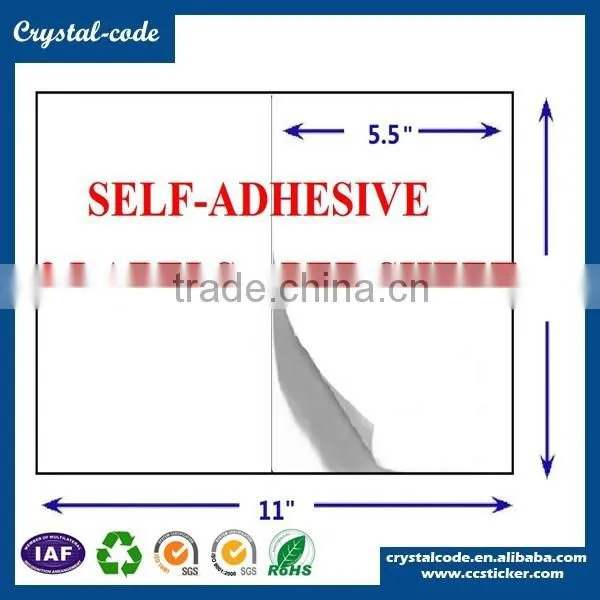 Eco-friendly SGS Cetificate Anti-curl Thermal Sticker Barcode 3 Layer Logistics Label photo-5