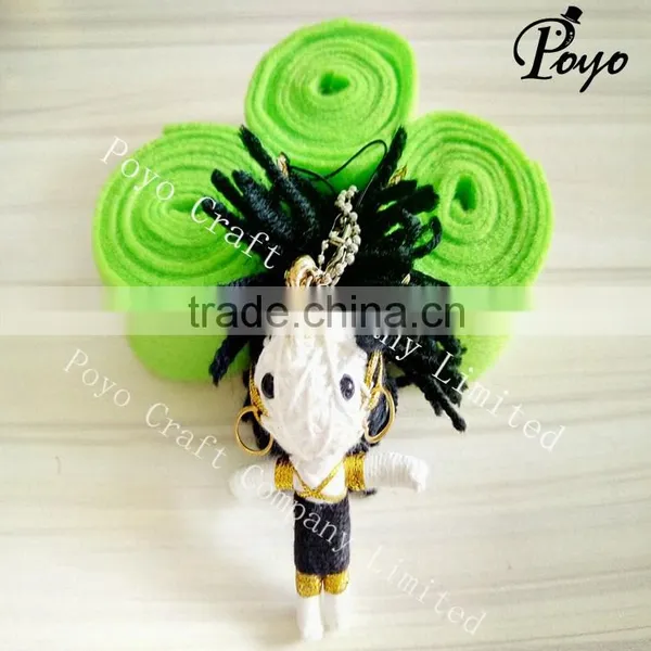 Fashion Handmade Women Keychain Voodoo Doll