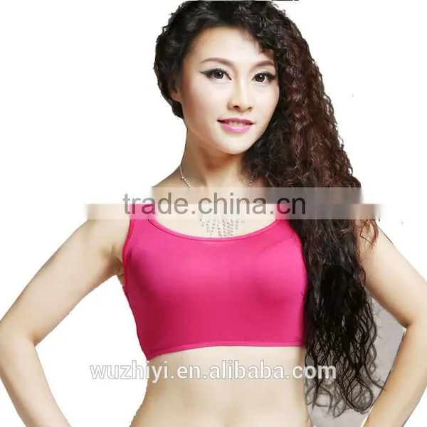 Wuchieal Belly Dance Modal Top With Straps in 5 Colors photo-5