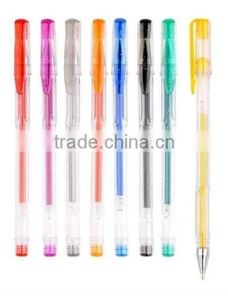 Classic Gel Ink Pen/ Smooth Writing 6/8/10/12/24/30/36/48pcs Glitter Metallic Neon Pastel,rainbow Gel Pen/ Gel Pen Set/color Pen Quality Choice photo-2