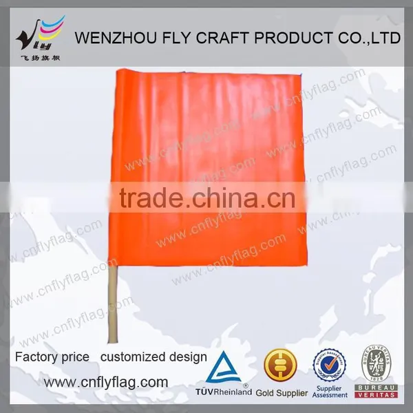 Hot Selling Safety Flag With Steel Pole