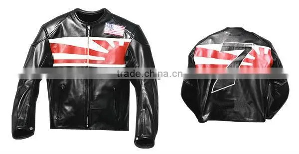 Custom Motorcycle Leather Jacket