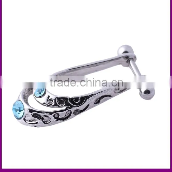 Stainless Steel Vintage Feather Ear Cuff photo-4