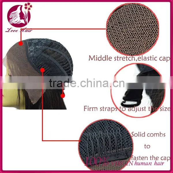 Qingdao Supplier Wholesale 100% Human Hair Jerry Curly Lace Front Wig Virgin Full Lace Wig Ombre Wig photo-4