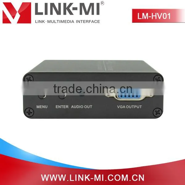 LM-HV01 Video Converter HDMI to VGA With 3.5mm Audio Converter Box photo-2