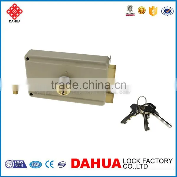 MANUFACTURE 120MM 0R 140MM RIM LOCK CYLINDER RIM LOCK HIGH QUALITY FOR DUTY DOOR111AN photo-2