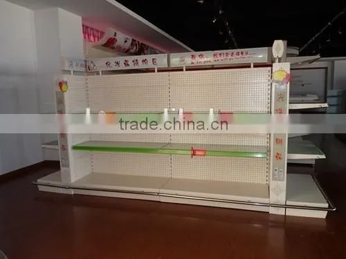 RH-HSXH01 Supermarket Cosmetic Shelf Display Rack With Light Box photo-3