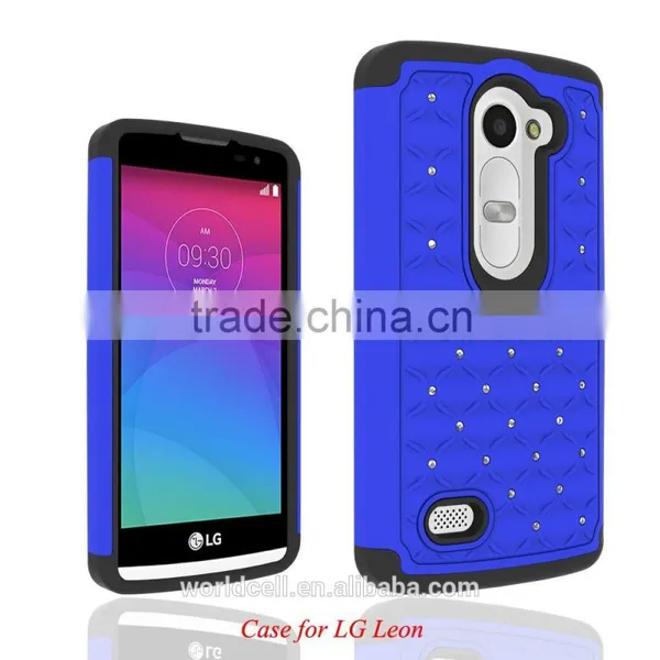 Factory Price Diamond Bling Moblie Phone Covers for LG C40