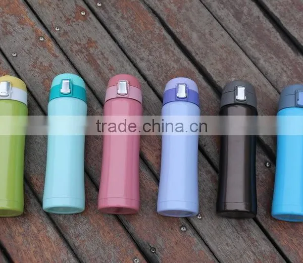 FDA LFGB Stainless Steel Vacuum Bottle, Stainless Steel Thermos, Vacuum Flask Keep Water Hot and Cold for 24 Hours photo-4