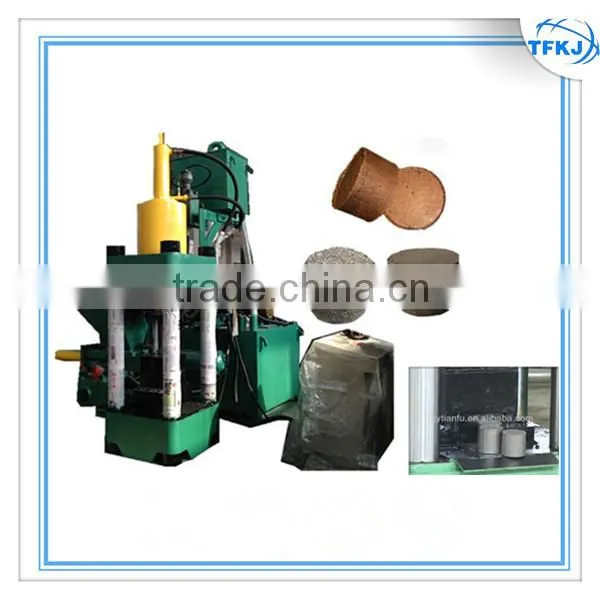 Hydraulic Waste Scrap Cast Iron Briquetting Press photo-3