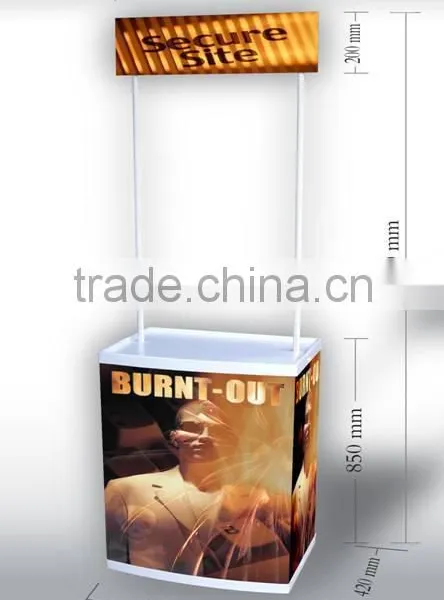 PVC Plastic Promotion Table Sales Counter photo-5