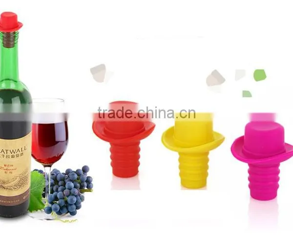 Non-spill Silicone Wine Stopper photo-2