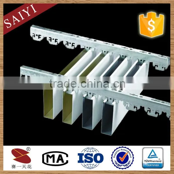 Square Tube Aluminum Decorative Suspended Ceiling photo-6